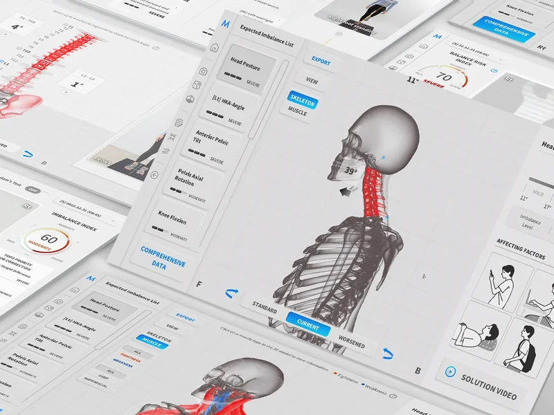 Posture and movement assessment with the Moti Physio device at HJ Manhattan Physical Therapy in New York